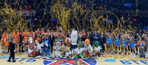 Награждение победителей Матча всех звёзд ВТБ