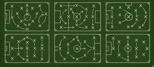 Эволюция футбольных тактик за последние десятилетия