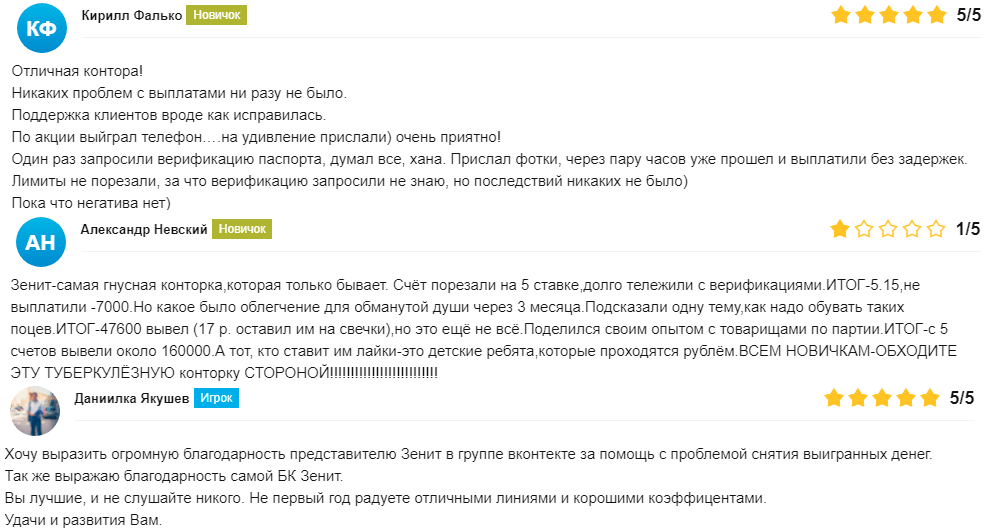 Отзывы о зеркале БК Zenit Bk-info